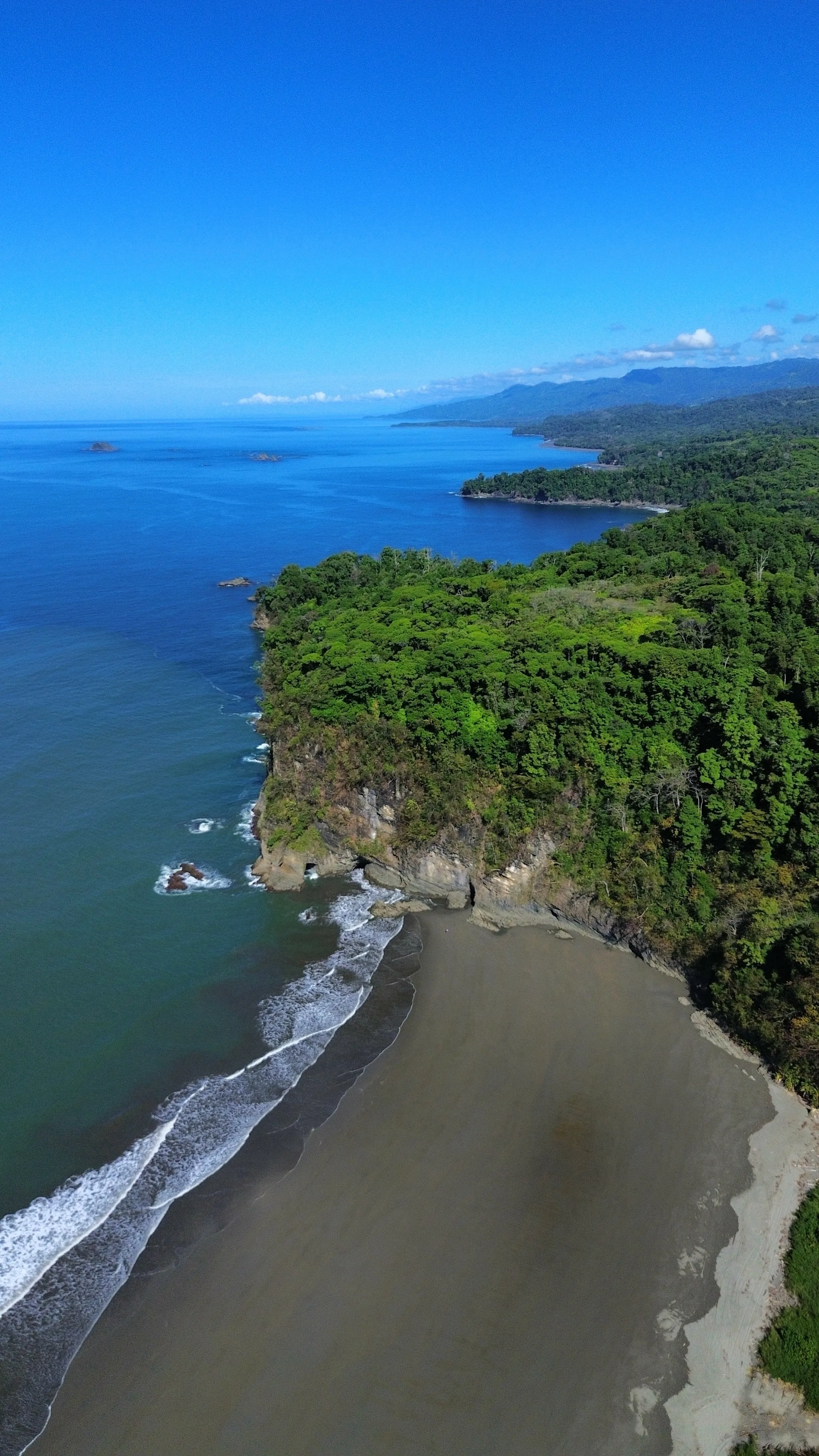 Southern Zone of Costa Rica — Pacific views and lush coastline near Uvita